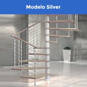 Escalera de caracol - Modelo Silver